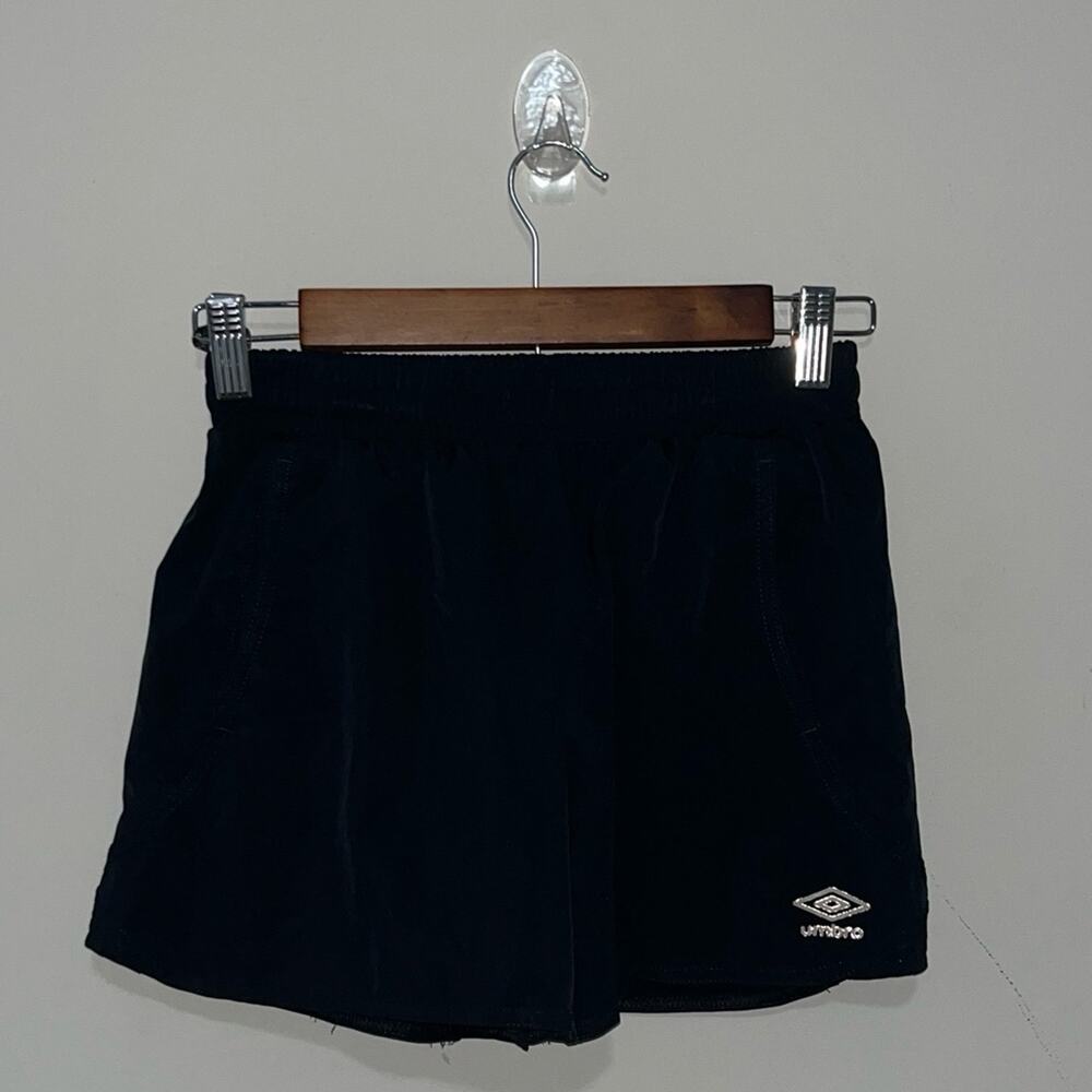 Unisex Youth Umbro Black Shorts (0955)